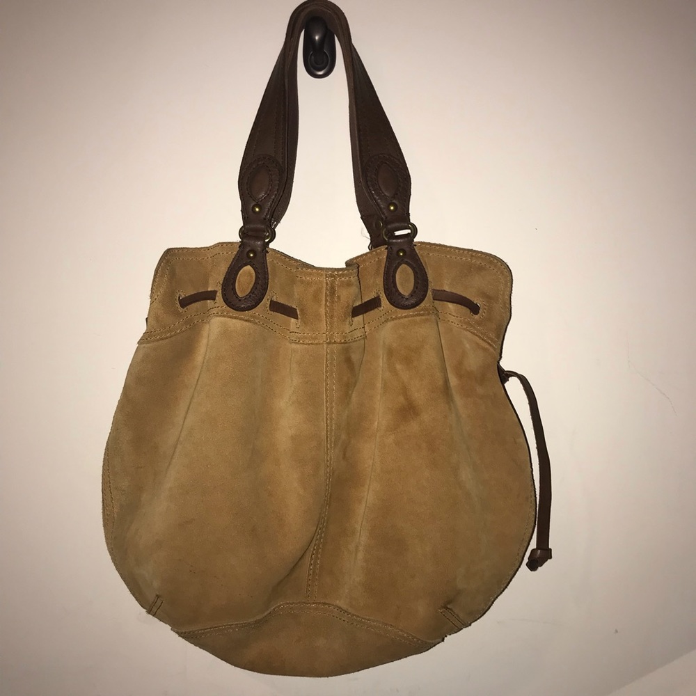 Lucky Suede boho bag
